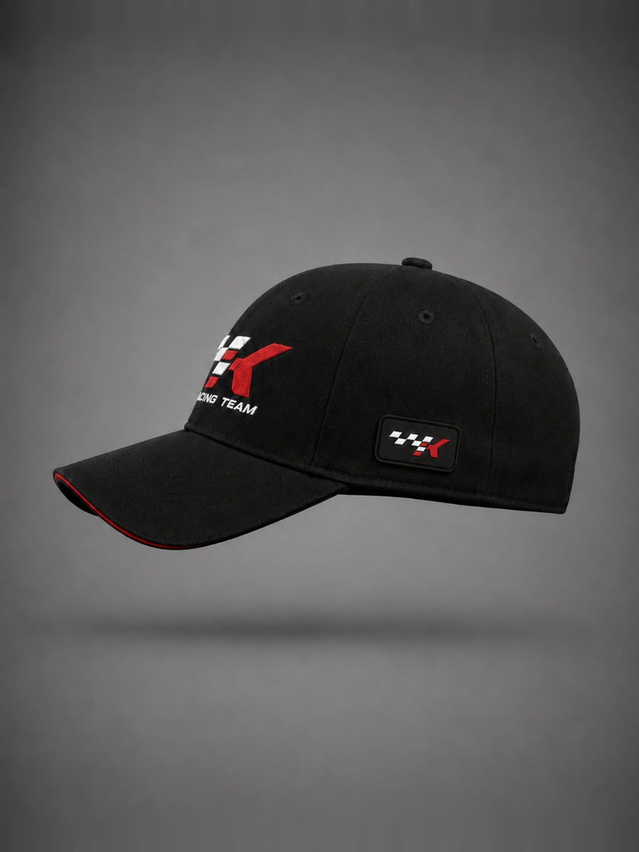 Gorro K Racing Team, vista lateral