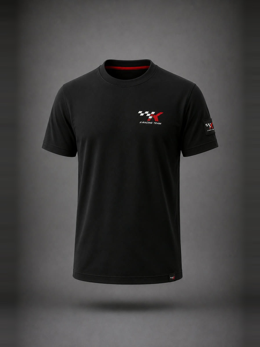 Polera básica K Racing Team, vista frontal