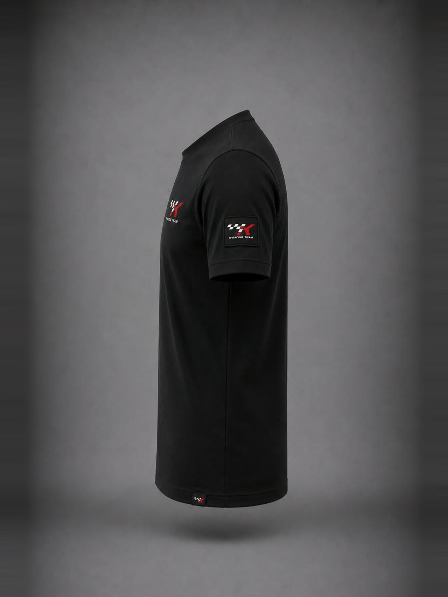 Polera básica K Racing Team, vista lateral